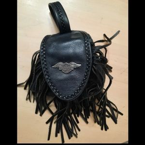 Harley Davidson Fanny Pack Belt Loop Leather Bag